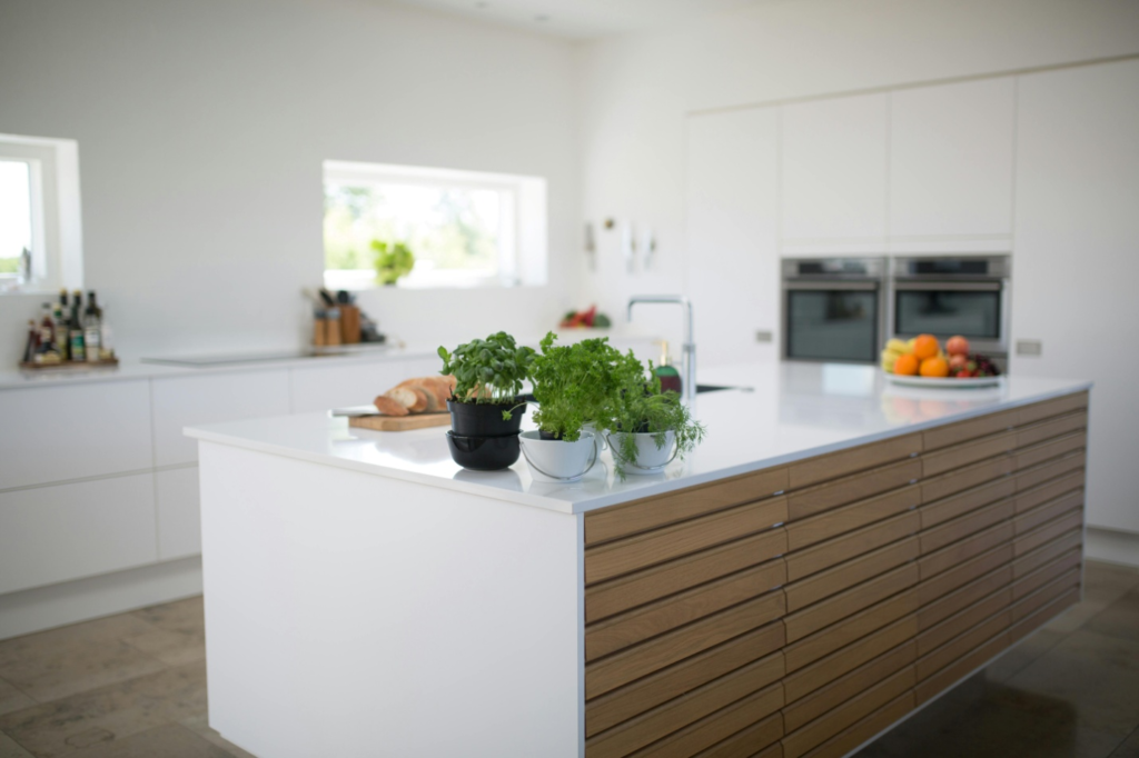  A white kitchen filled with natural light