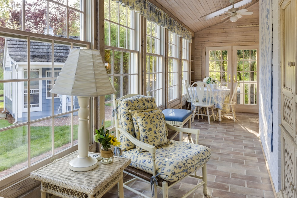 A sunroom