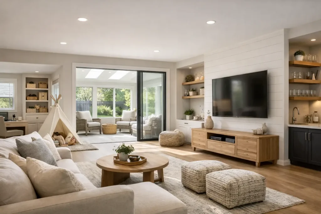 9 Smart Family Room Addition Ideas
