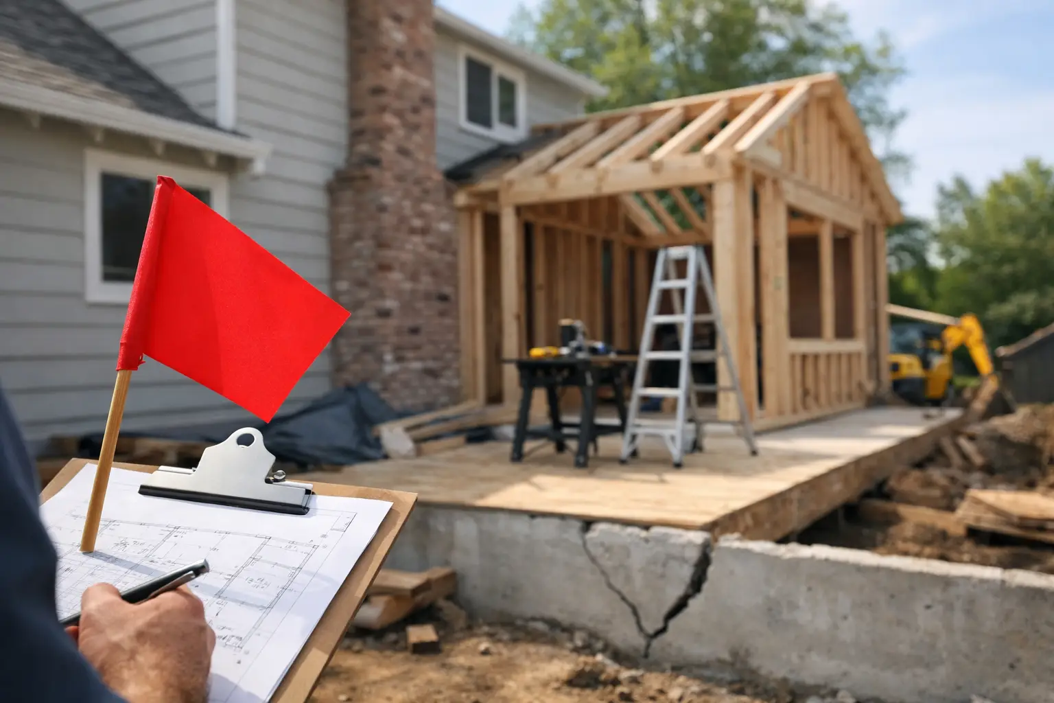 Top Home Addition Red Flags to Catch Early